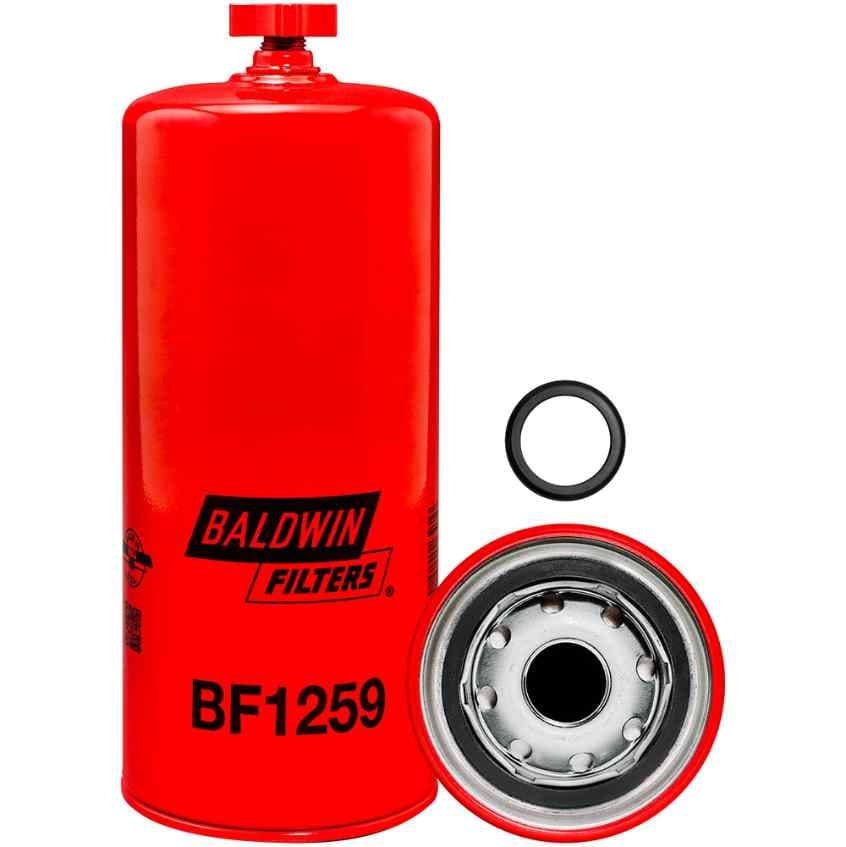 Baldwin BF1259 Fuel/Water Separator Spin-On With Drain
