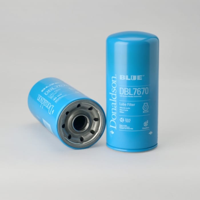 DBL7670 Lube Filter, Spin-On Full Flow Donaldson Blue