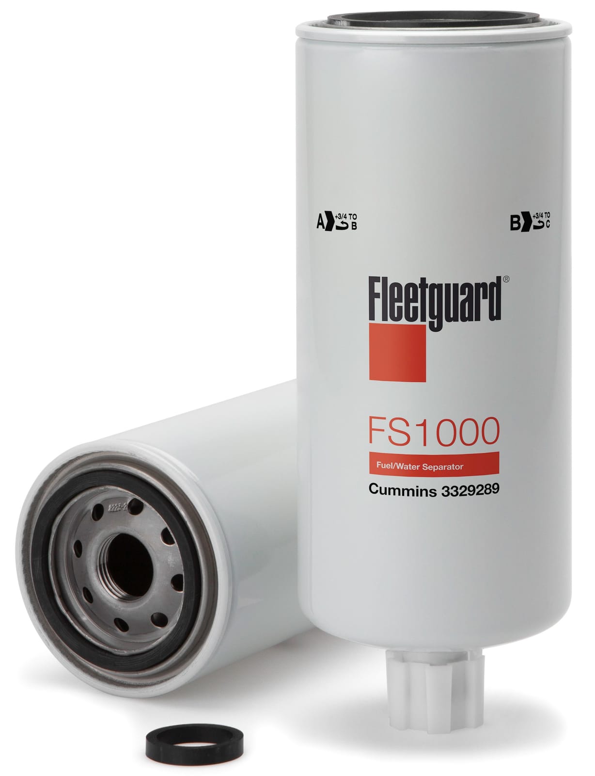 Fleetguard FS1000 Fuel/Water Separator, Spin-On