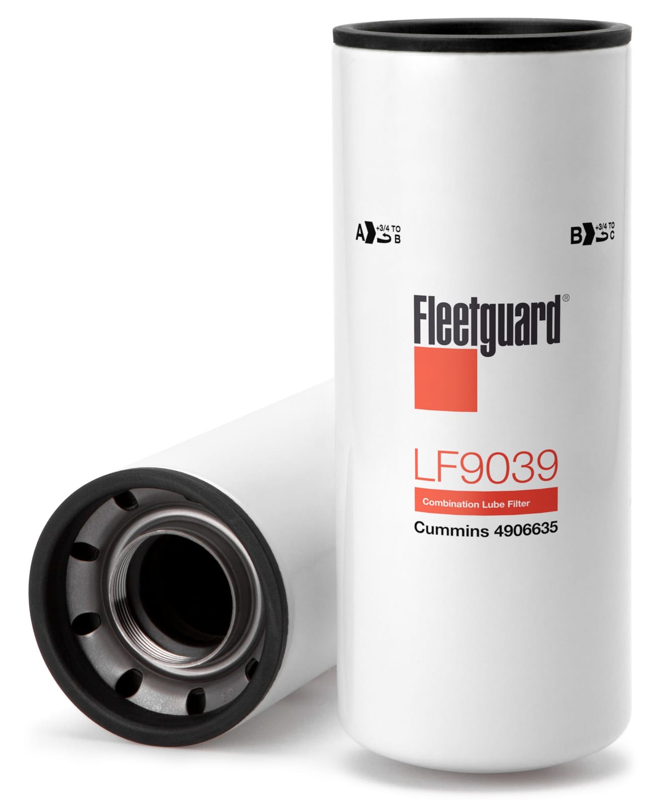 Fleetguard LF9039 Lube Filter, Spin-On