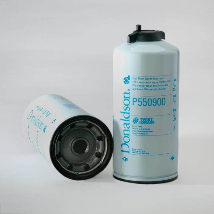 Donaldson P550900 Fuel Filter, Water Separator Spin-On Twist&Drain