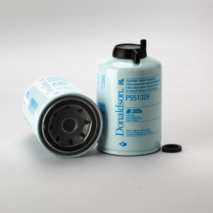Donaldson P551329 Fuel Filter, Water Separator Spin-On Twist&Drain