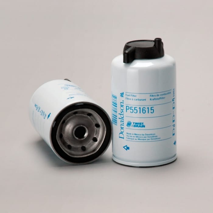 Donaldson P551615 Fuel Filter, Water Separator Spin-On Twist&Drain