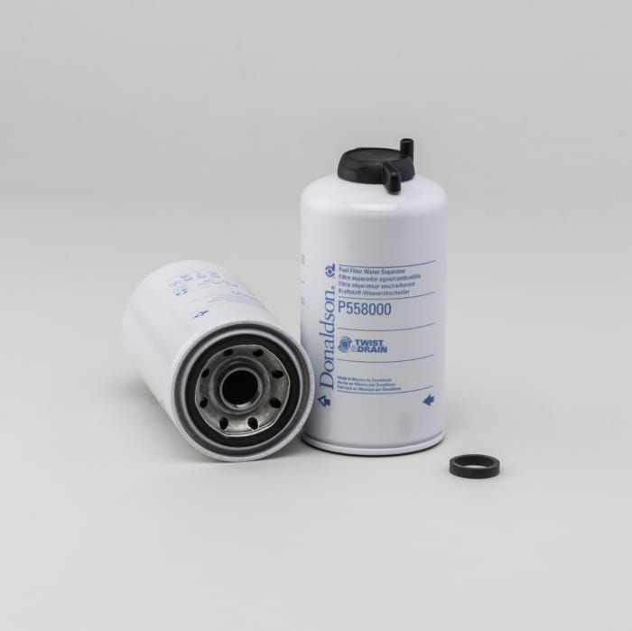 Donaldson P558000 Fuel Filter, Water Separator Spin-On Twist&Drain