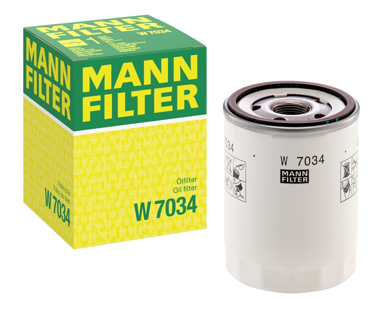 Mann+Hummel W7034 Oil Filter