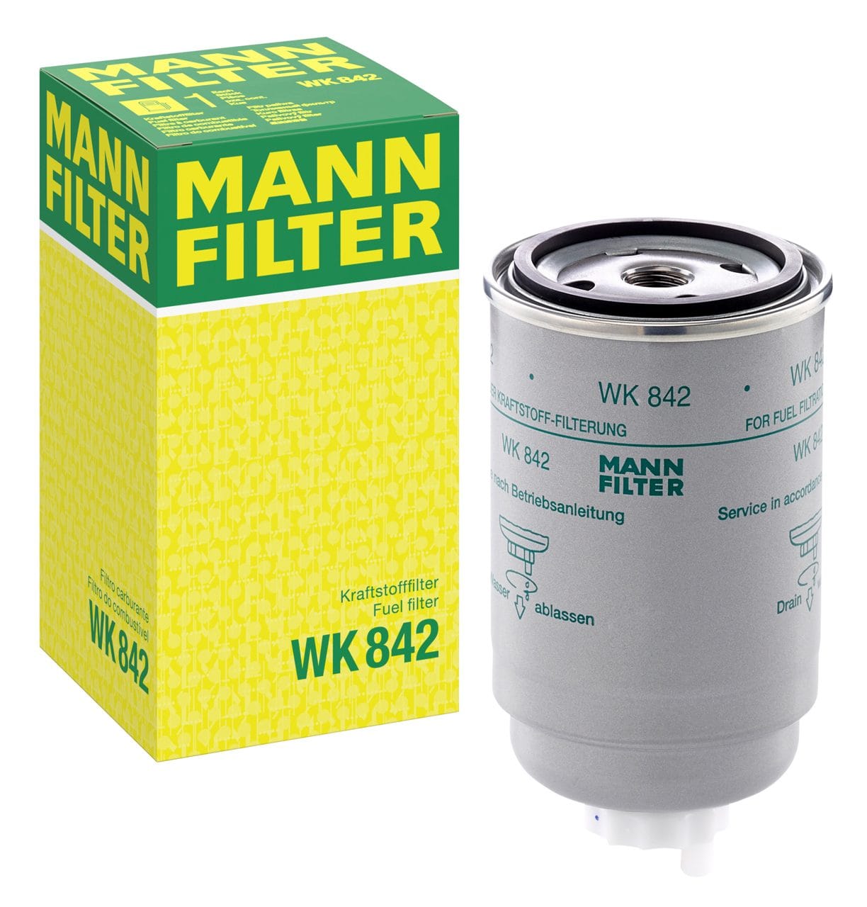 Mann+Hummel WK842 Fuel Filter