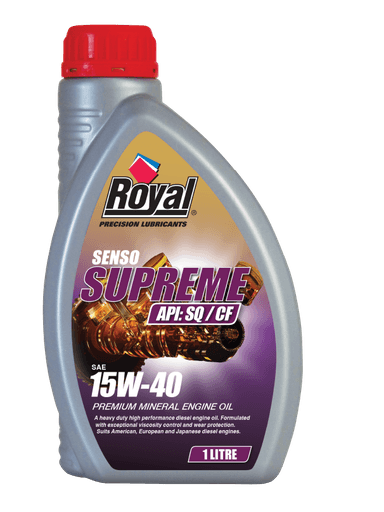 ROYAL SENSO SUPREME 15W-40 SQ/CF