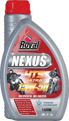 ROYAL NEXUS 4TS ULTRA 15W-50 MA-2/SP