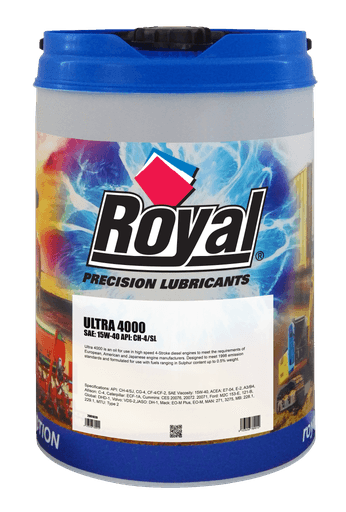 ROYAL ULTRA 4000 15W-40 CH-4/SL